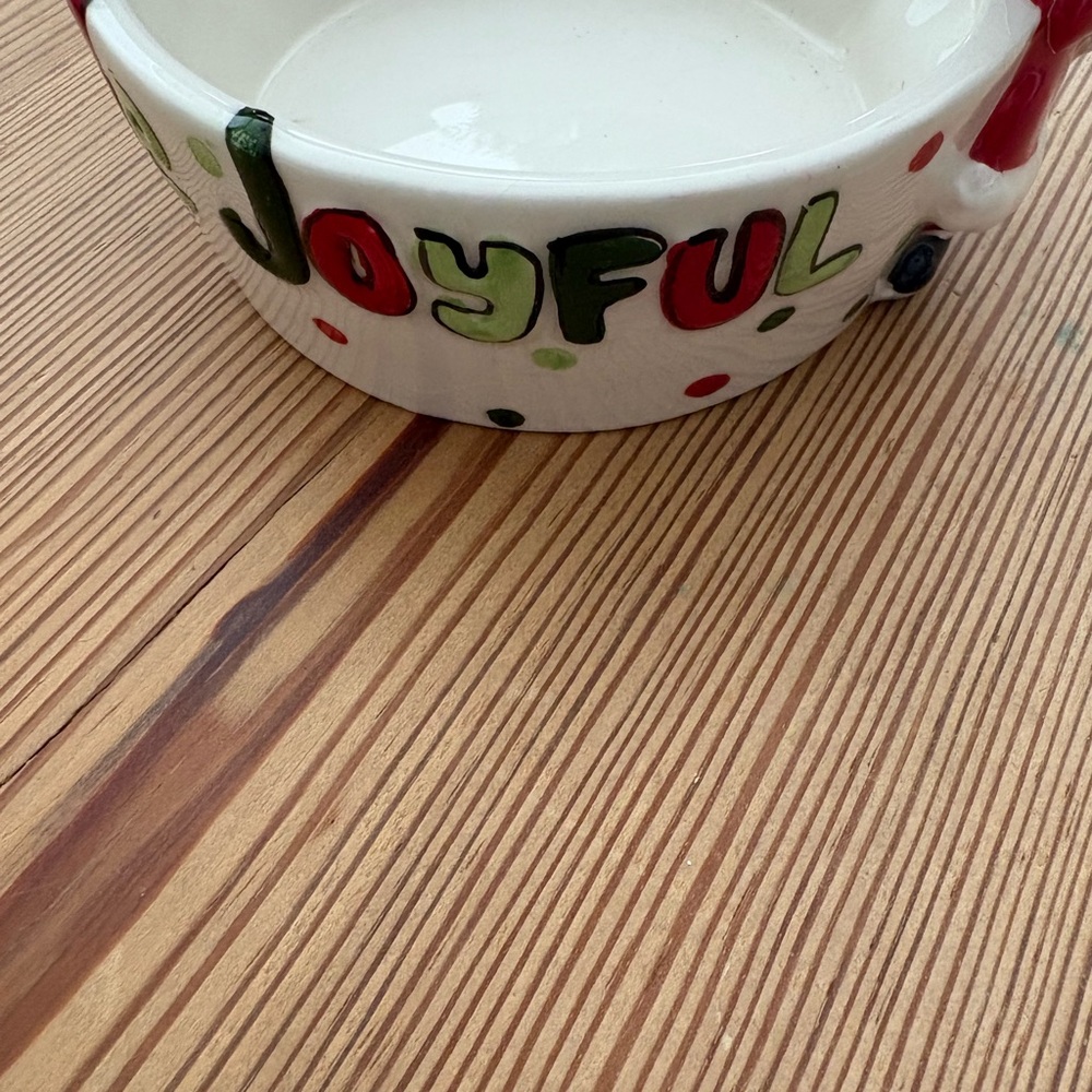 Fitz and Floyd Be Merry Ceramic Plate - Picture 5 of 9